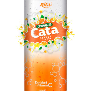 330ml Carbonated Orange Flavor Drink